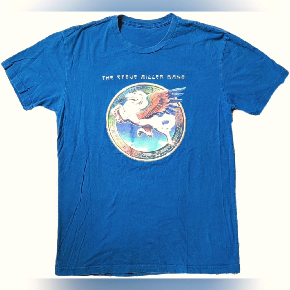 The Steve Miller Band "Book Of Dreams" 2017 Tour Unisex Unicorn T-Shirt - EUC